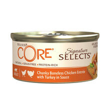 Wellness Signature Selects Chunky Chicken karma mokra, dla dorosłych kotów kurczak z indykiem 79g puszka