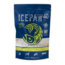 ICEPAW High Premium Omega-3 - mokra karma z makreli i śledzia dla psów, 100g