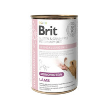 BRIT Veterinary Diets Hypoallergenic Lamb - mokra karma dla psa 400g