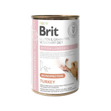 BRIT Veterinary Diets Hypoallergenic Turkey - mokra karma dla psa 400g