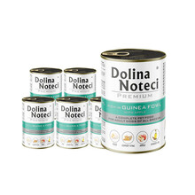 Dolina Noteci Premium bogata w perliczkę z jabłkiem PAKIET 12x400g - Mokra karma dla psa