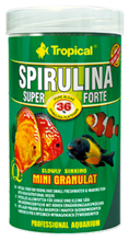 TROPICAL SUPER SPIRULINA FORTE MINI GRANULAT - roślinny pokarm w formie drobnego granulatu z wysoką zawartością spiruliny