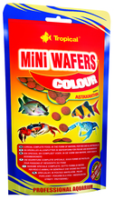 TROPICAL Mini Wafers Colour - doypack 90g, doypack 500g