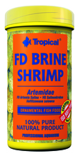 TROPICAL FD BRINE SHRIMP - pokarm dla wszystko i mięsożernych ryb, puszka 100ml